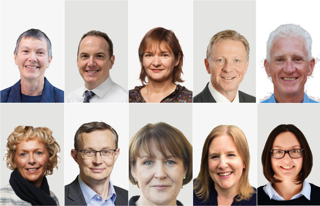 Collage of NSTA Board members April 2026